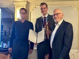 Prof. Dr. Beck, PD Dr. Karschnia, Dr. Assmus (v.l.n.r.)